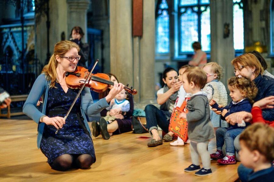 London: Bach to Baby Family Concert - What the Bach to Baby experience feels like for families