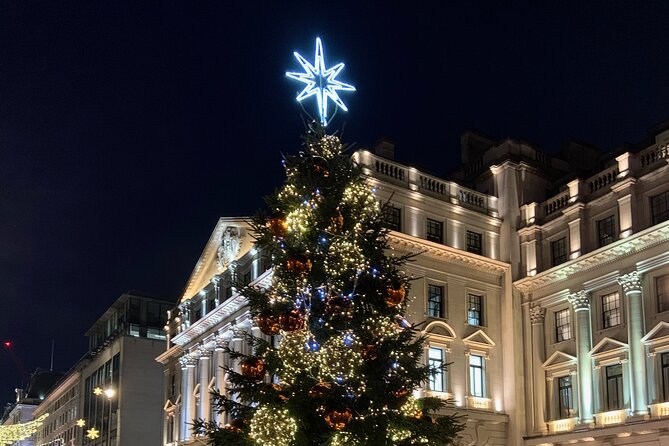 London Bespoke Black Cab Christmas Lights & Sights Private Tour - Trafalgar Square Christmas tree start: big moment first