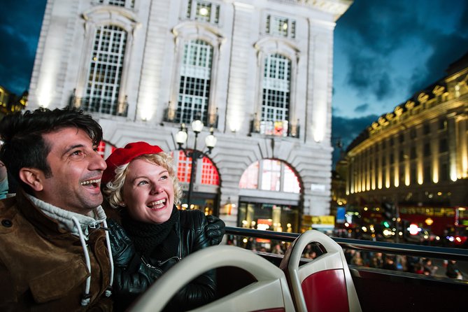 London Big Bus Evening Sightseeing Tour by Open-Top Bus - Big Ben and Westminster Abbey after dark: what to watch from the bus