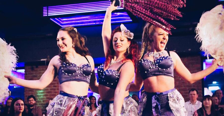 London: Burlesque Cabaret Show in the West End - Timing that fits dinner plans, doors at 6pm, show 6:30 to 8:15