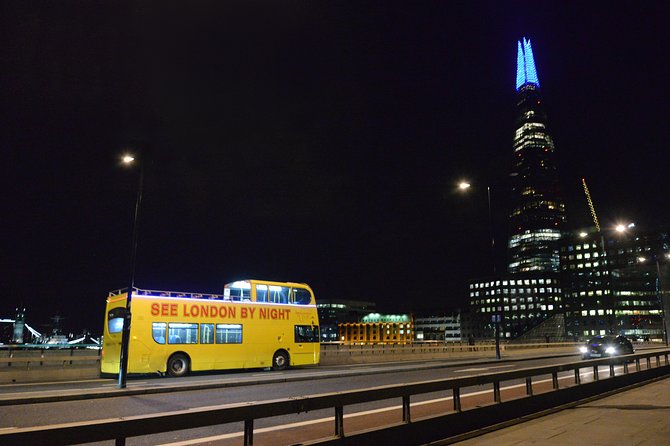 London by Night Sightseeing Tour - Open Top Bus - Thames River vibes, plus why the river segment matters