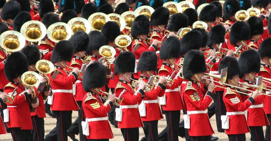 London Changing of the Guard Tour - Front Row 12 guests 2,5h - Trafalgar Square to Nelson’s Column, setting the scene before the parade