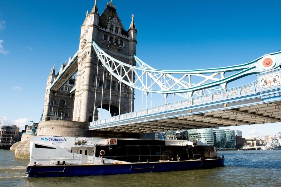 London: Christmas Day Sightseeing Cruise - From Westminster toward the Tower: a loop designed for big views without long travel