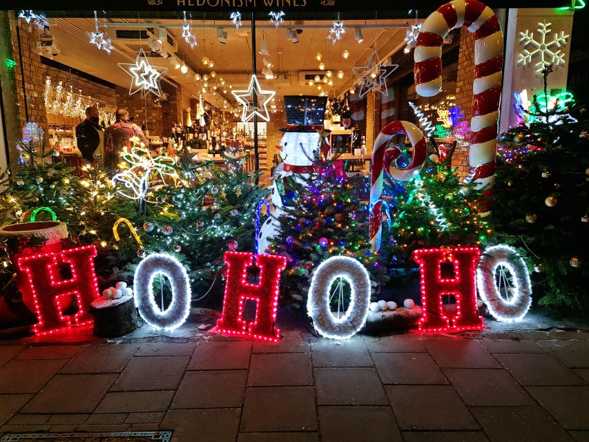 London Christmas Lights Bike Tour - Carnaby Street and Covent Garden: festive detail and street vibe