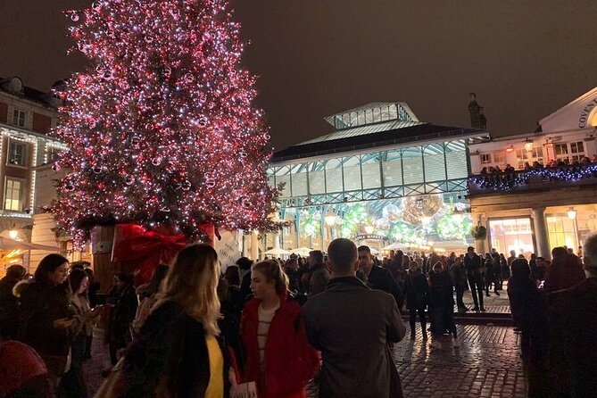 London Christmas Lights Guided Walking Tour - A 2-hour Christmas lights route that makes sense at night