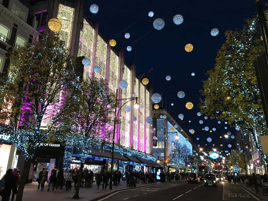 London Christmas Lights Open-Top Bus Tour. 2025 Early Bird - Key points worth knowing before you go