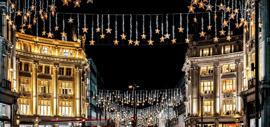 London: Christmas Lights Self Guided Walking Tour - Regent Street: Angelic Light Designs and a Shopping Street Feel