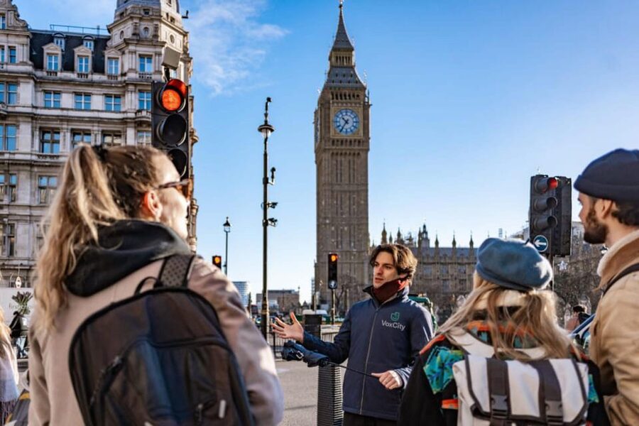 London: Churchill War Rooms Ticket & Landmarks Guided Tour - The Landmark Walk: Charing Cross to Big Ben and Westminster Abbey