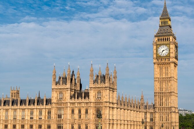 London: Churchill & World War 2 Walking Tour - Houses of Parliament: resilience you can actually see in context