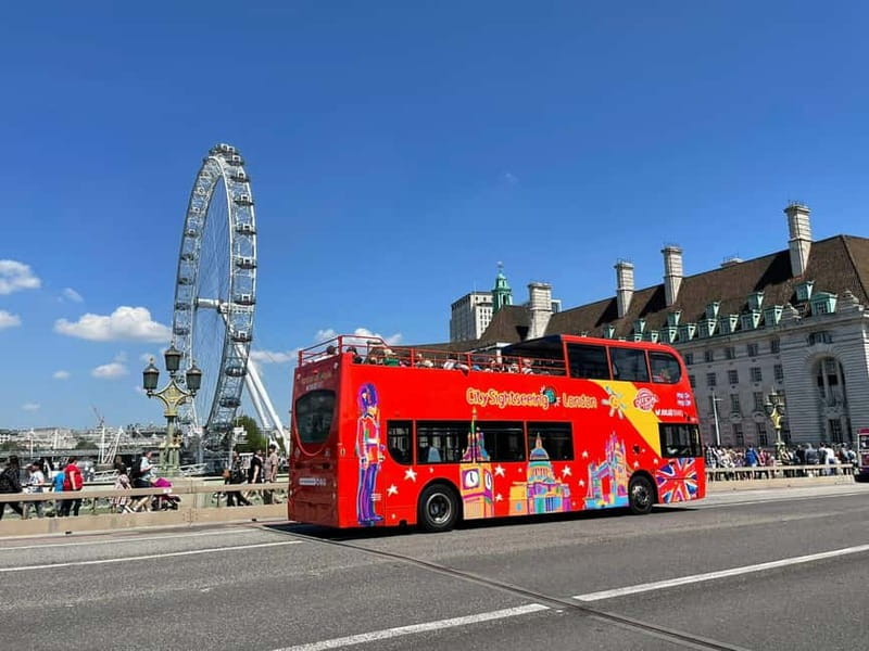 London: City Sights Hop-On Hop-Off Bus & Bookable Extras - Key Things To Know Before You Ride