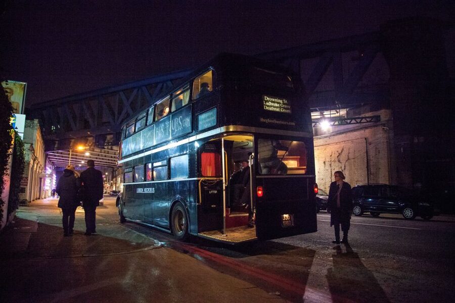 London: Comedy Horror Ghost Tour on a Bus - The Necrobus itself: why the ride feels like part of the show