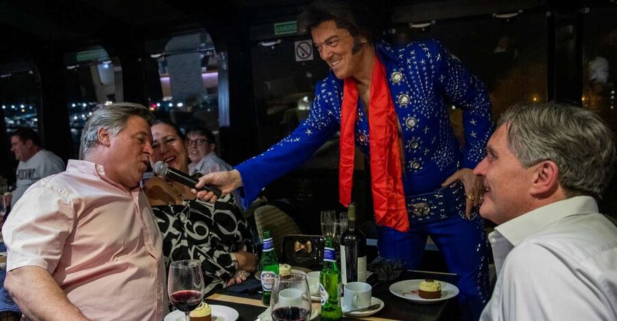 London: Dinner Cruise with Elvis Tribute on the Thames River - Dancing, the Bar Tab, and Making the Most of the Full 3 Hours