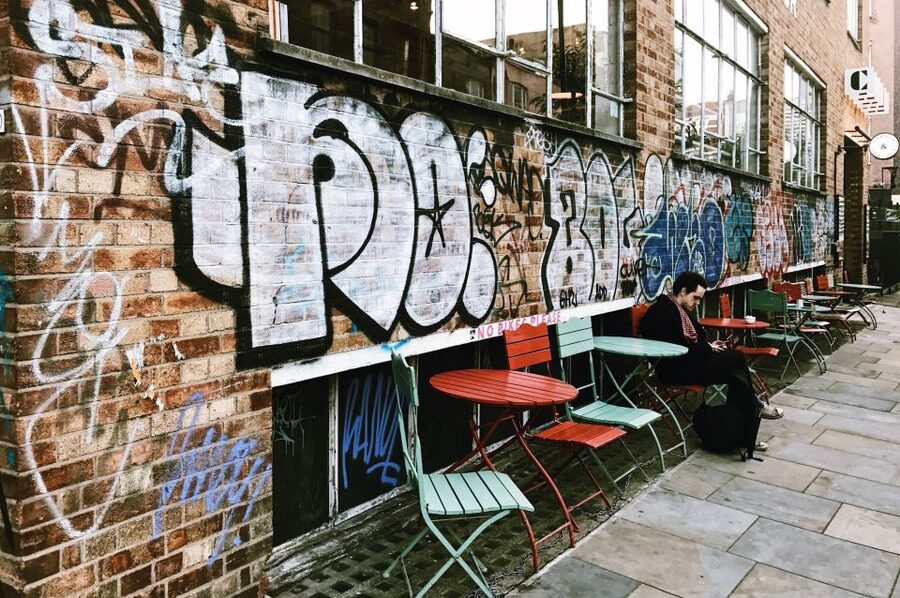 London East End - Guided Walking Tour 12 guests 2,5h - Old Spitalfields Market: Market Lanes With Art-Story Momentum