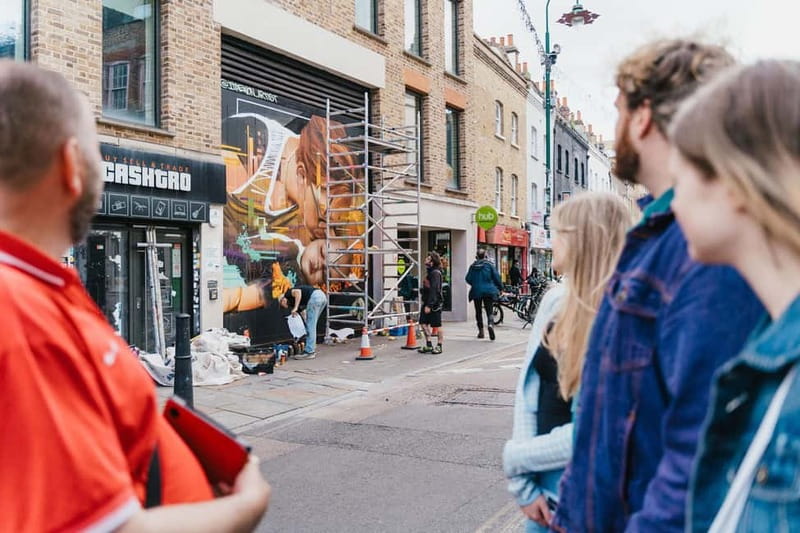 London: East End Instagrammable Street Art & Graffiti Tour - Brick Lane done right: viewpoints, collaborations, and a wall with a “number 5” moment