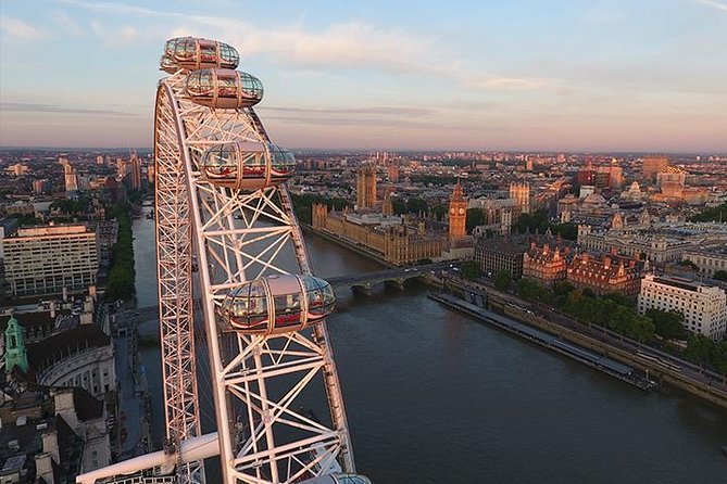 London Eye - Champagne Experience Ticket - Champagne value: one glass, big mood
