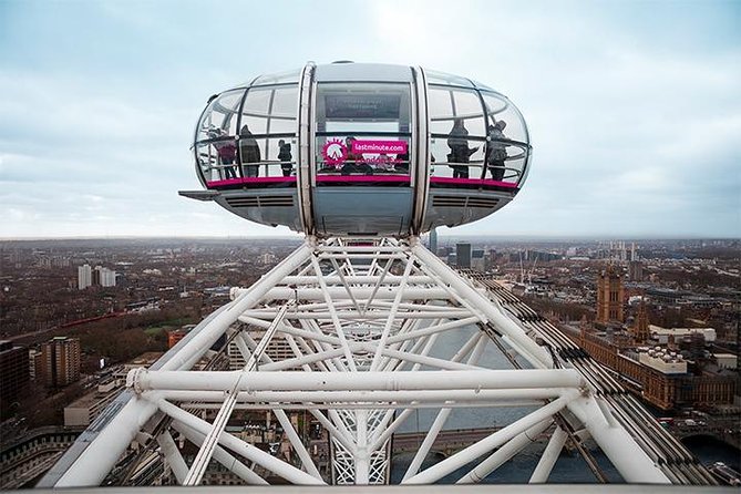 London Eye River Cruise and London Eye Ticket Option - Your boat ride: covered comfort in winter, open-air in warm weather