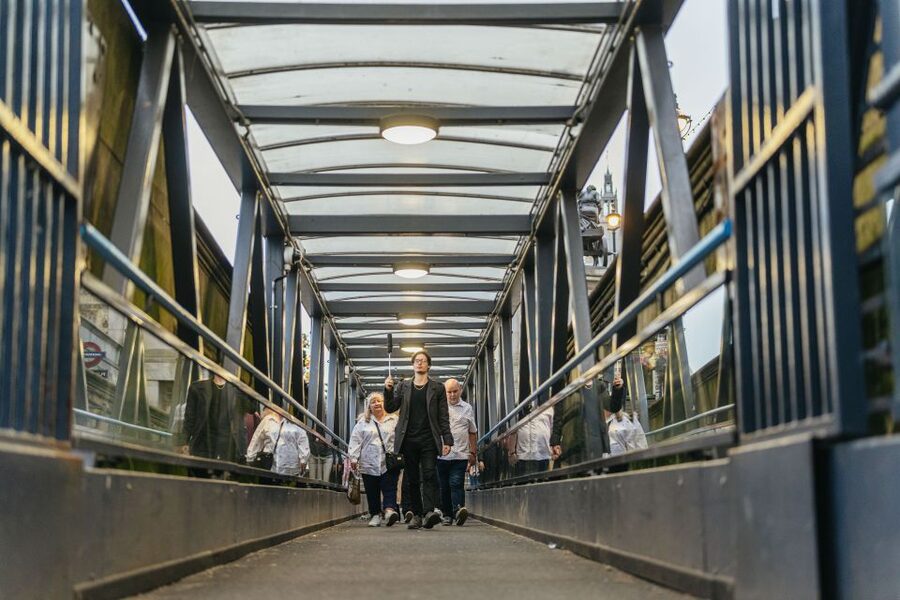 London: Ghost Walk and River Thames Boat Ride - Green Park, St James’s Palace, Parliament, and the London Eye stops