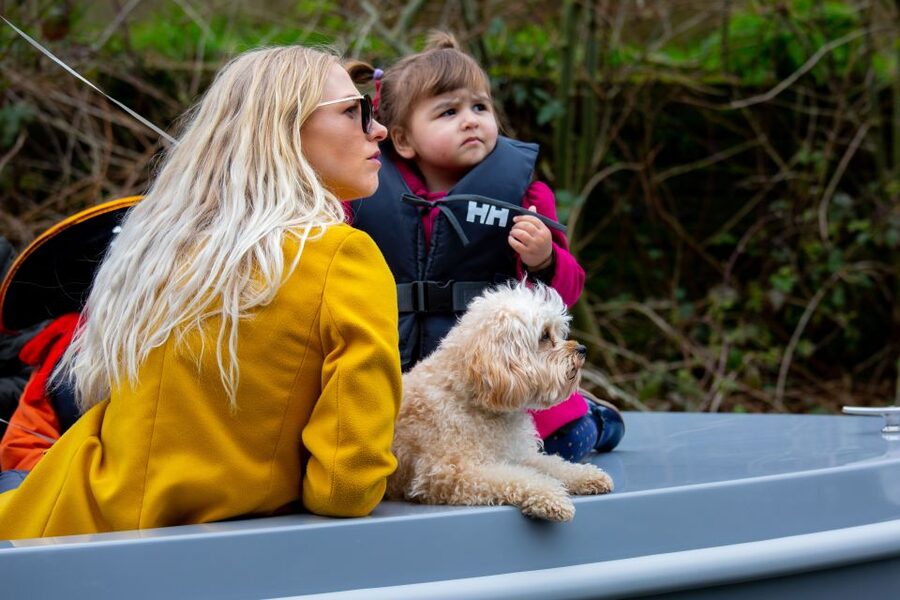 London: GoBoat Rental for Regent's Canal & Paddington Basin - Picnics and Weather Gear: Blankets, Ponchos, and Cold Deck Reality