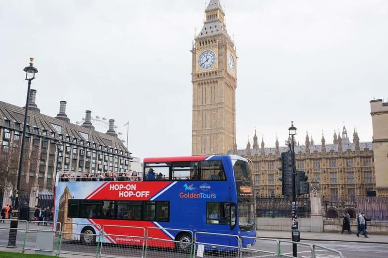 London: Golden Tours Gray Line Hop-on Hop-off Bus Tour - Quick hits before you ride