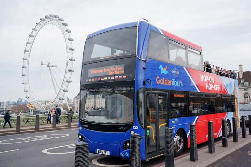 London: Golden Tours Gray Line Hop-on Hop-off Bus Tour - How the hop-on hop-off pass works in practice