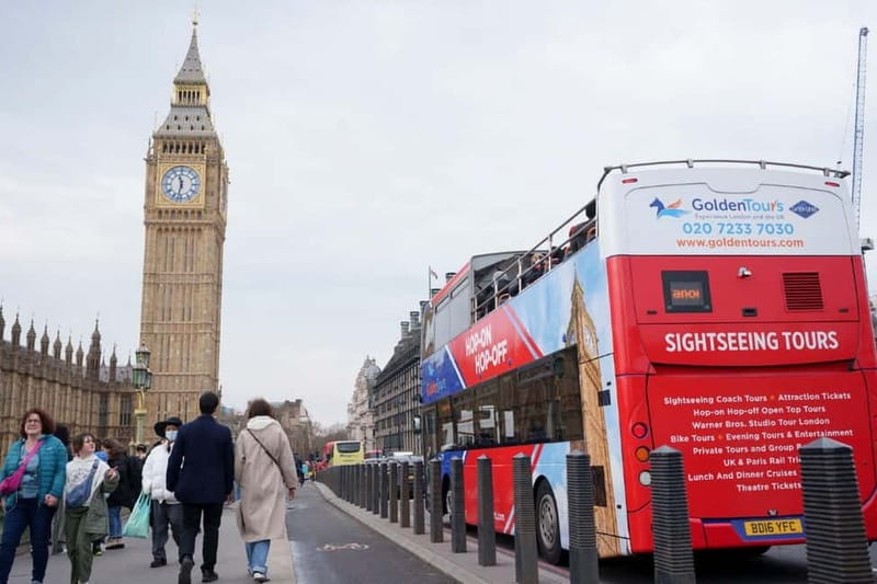 London: Golden Tours Gray Line Hop-on Hop-off Bus Tour - Timing, weather, and onboard comforts that matter