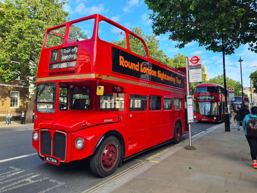 London: Guided Sightseeing Tour on a Vintage Open-Top Bus - Monument to the Tower zone, where London turns dramatic