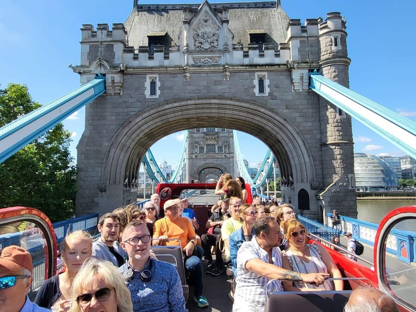 London: Guided Sightseeing Tour on a Vintage Open-Top Bus - Embankment meeting point and what the ride really feels like