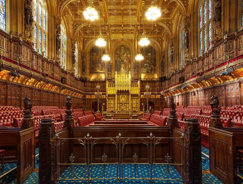 London: Guided Tour of Houses of Parliament & Westminster - House of Lords: the chamber that explains tradition