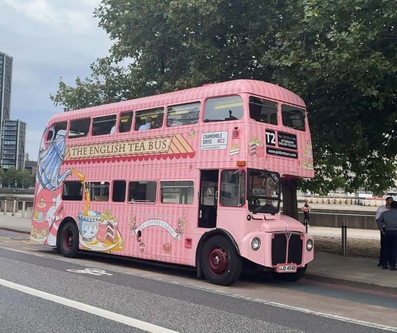 London: "Here We Go Again" Afternoon Tea Bus - The 90-Minute Tea Experience: What You Actually Get on Your Tray