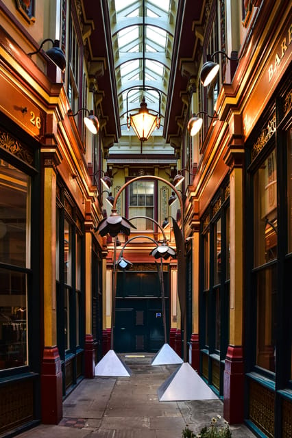 London: Hidden Secrets Of The City Guided Walking Tour - Leadenhall Market: covered Victorian lanes and an easy win for Harry Potter fans