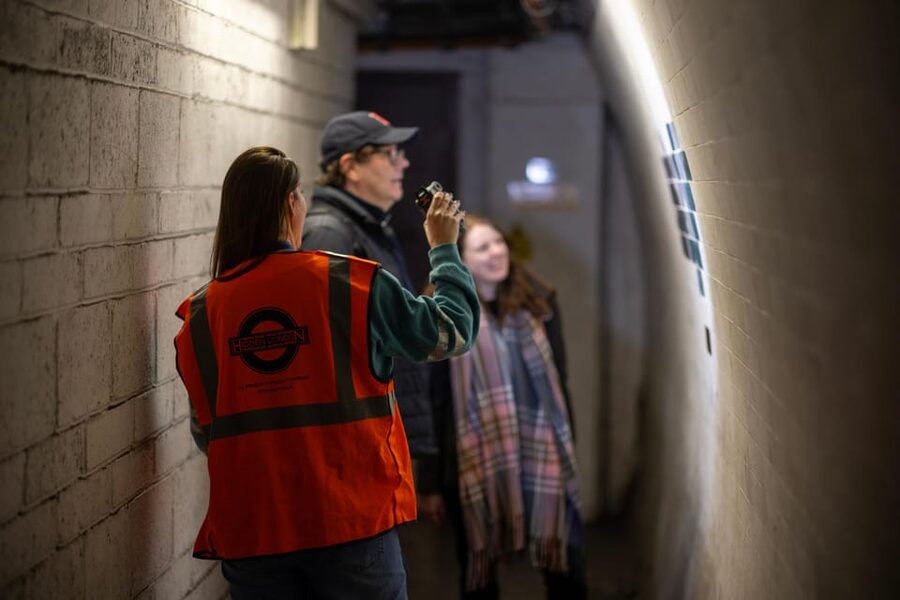 London: Hidden Tube Tour of Holborn's Secret Platforms - The moment you step behind concealed doors