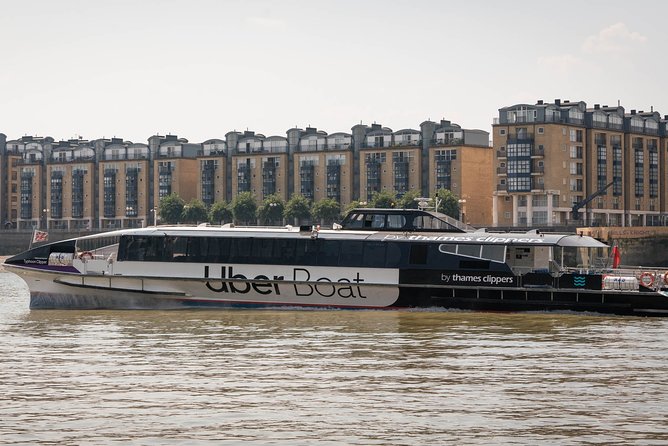London: Hop-On Hop-Off 1 Day River Thames Adventure - Uber Boat - The City stretch: St Paul’s, Tate Modern, and the Globe from the water