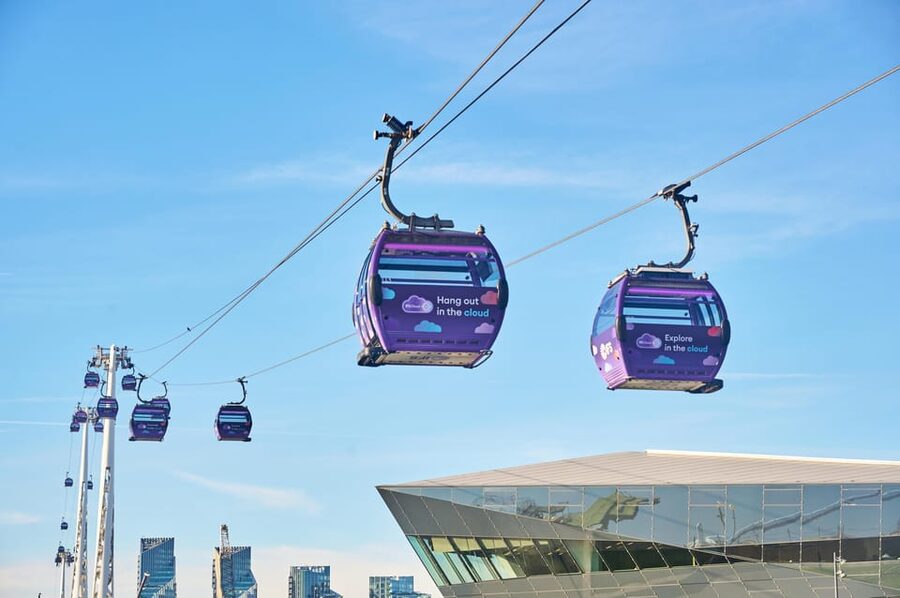 London: IFS Cloud Cable Car - Getting There at North Greenwich: An Easy Anchor for the O2 and ExCeL Area