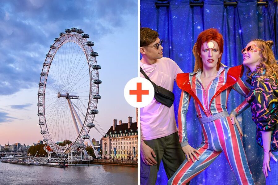 London: London Eye and Madame Tussauds Combo Ticket - Comfort, Accessibility, and Family-Friendly Reality