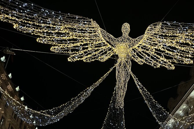 London Magical Christmas Walking Tour with Guide - West End Theatre Exteriors: London Palladium and the Dominion