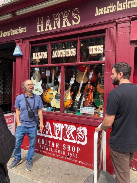 London: Music walking tour of Soho - Sex Pistols, tea boys, and the guide’s behind-the-scenes style