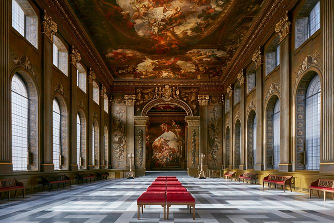 London: Naval College + Painted Hall + Uber Boat: One Way Trip - Old Royal Naval College and the Painted Hall: Wren and Thornhill up close