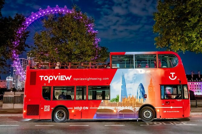 London Night Tour See the City Lights - Stop-by-Stop: The Central London Lighting Circuit From Waterloo to the West End
