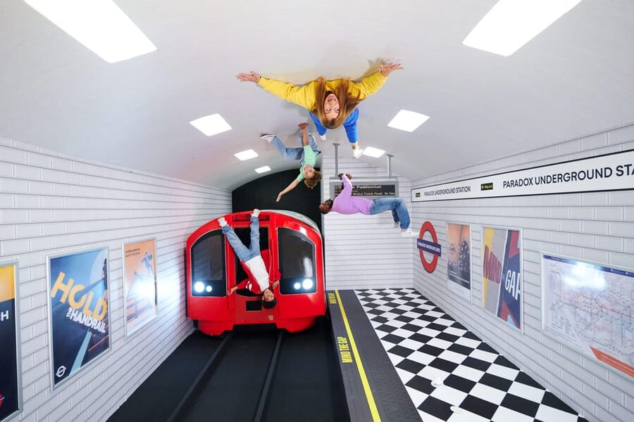 London: Paradox Museum Entry Ticket - Throne Room: body scale tricks that make you feel like a giant