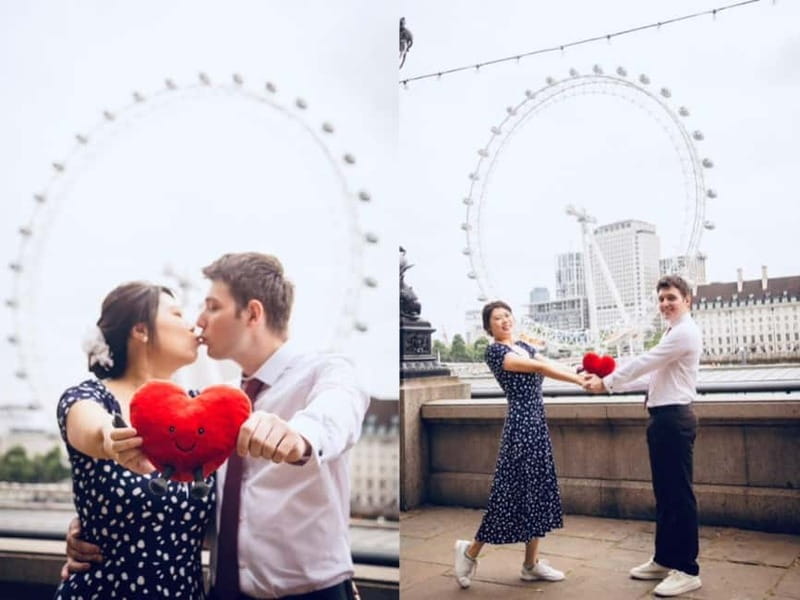 London: Private Couples Photography Session with Landmarks - How The 15 Or 30 Photo Options Work (And What You Receive)