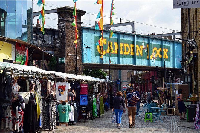 London Private Music Tour with a Local Guide Tailored to Your Interests - Canal-side shopping at Stables Market and the joy of browsing weird stores