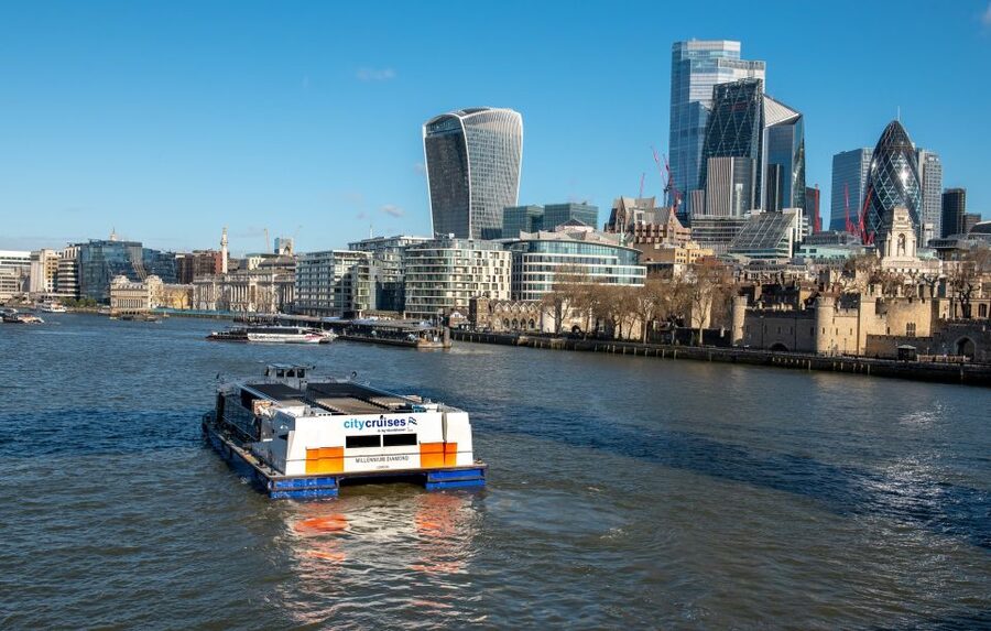 London River Thames Lunch Cruise - What you eat on board: chicken supreme, lemon meringue tart, and tea or coffee