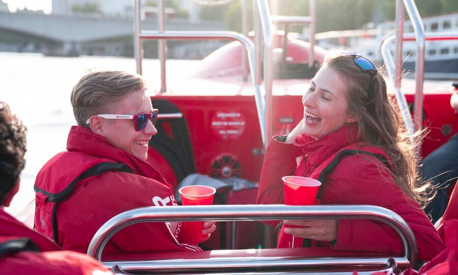London: River Thames Sunset Speedboat Experience with Drink - Price, timing, and who this adult-only speed cruise is for