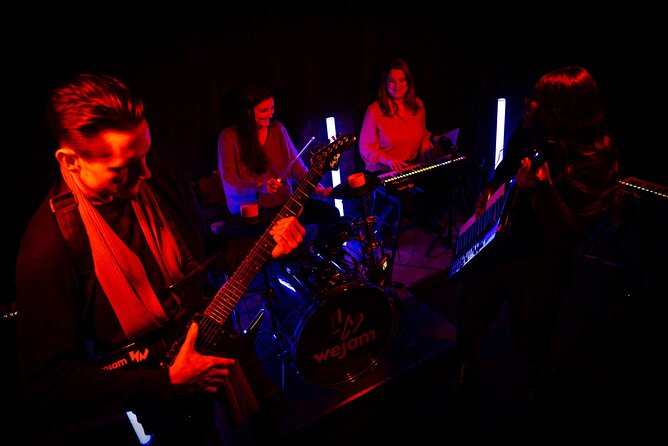 London: Rock On! Camden's Interactive Rockstar Experience - The Color-Coded Tech That Lets Beginners Play Along
