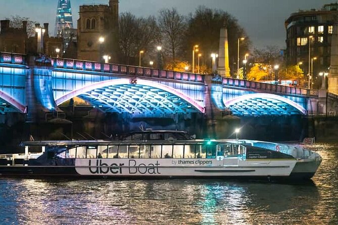 London Roundtrip Thames Cruise Uber Boat by Thames Clippers - How This Thames Clippers Uber Boat Feels Like a Water Taxi
