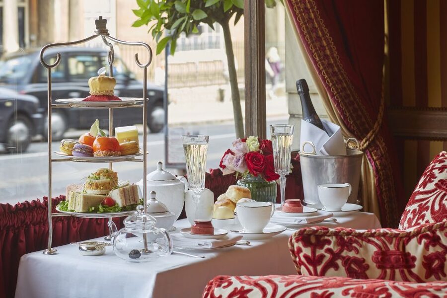 London: Royal Tour with Afternoon Tea at the Rubens - Afternoon tea at The Rubens at the Palace: scones, preserves, and palace-stable views