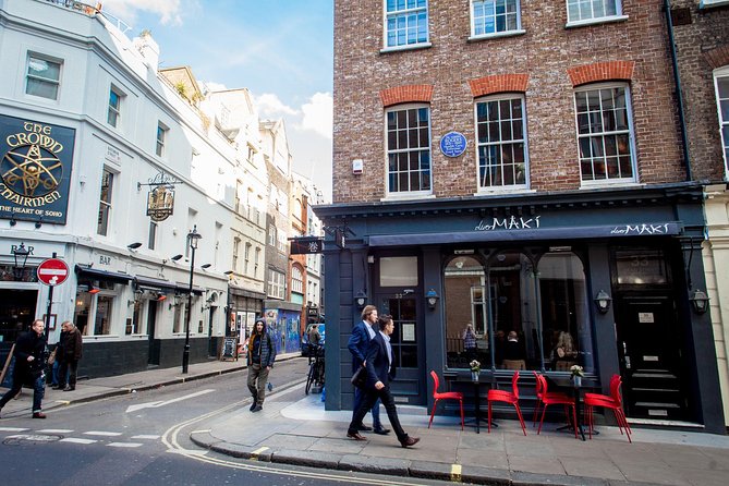 London Soho District Guided Walking Tour Semi-Private 12ppl Max - Golden Square: a political square you can still feel