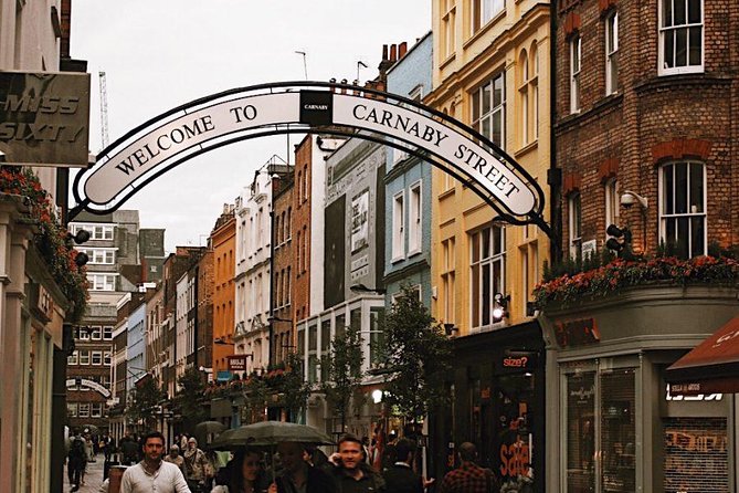 London Soho District Guided Walking Tour Semi-Private 12ppl Max - Carnaby Street: fashion street energy in pedestrian form