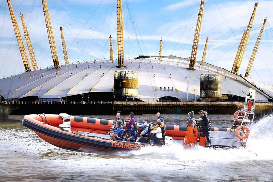 London: Speedboat Tour Through Heart of the City - The 45 to 50 Minute Route: Tate Modern to the O2 Arena