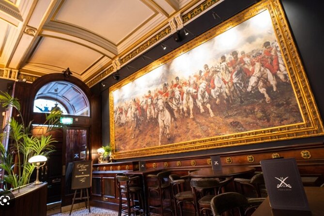 London Spy Experience with Tour Vesper Martini and Dinner - Whitehall Pub Dinner: The Debrief and Conversation Finish